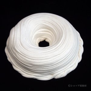 画像3: 綱木紋・鉢・ドーナツM・オフホワイト〜ライトグレー