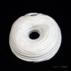 画像2: 綱木紋・鉢・ドーナツS・オフホワイト〜ライトグレー