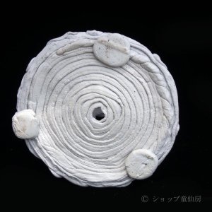 画像3: 綱木紋・鉢・三角柱メッシュ・オフホワイト〜ライトグレー