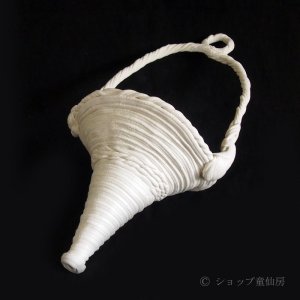 画像2: 綱木紋・鉢・トンガリコーン・オフホワイト〜ライトグレー