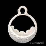綱木紋・鉢・ムーンライトS・オフホワイト〜ライトグレー