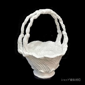 画像2: 綱木紋・鉢・ハイジM・オフホワイト〜ライトグレー