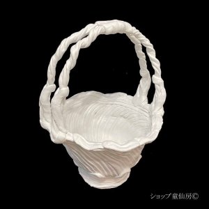 画像1: 綱木紋・鉢・ハイジM・オフホワイト〜ライトグレー