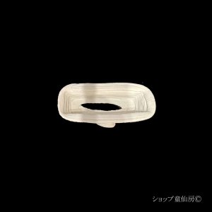 画像2: 綱木紋・鉢・長小鉢D・オフホワイト〜ライトグレー