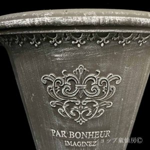 画像4: 樹脂鉢・パルボヌールロングSBK ・ブラック