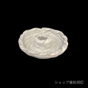画像2: 綱木紋・鉢・ドーナツS・グレー系混合色