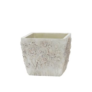 画像1: セメント鉢・シャンタルスクエア02-S